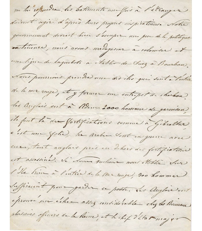 JAURES (Charles), officier de marine, amiral, cousin de Jean Jaurès. 2 Lettres Autographes (E 10691)