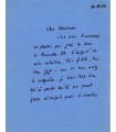 DANINOS Pierre, écrivain. Lettre Autographe (E 10723)