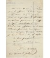 HUGO Victor, écrivain. Lettre Autographe Signée. (G 6111)