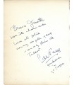 FUNES Louis de, comédien. Envoi Autographe Signé (G 6055)