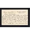 CARCO Francis, écrivain. Carte Autographe (E 10790)