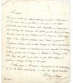 PHILIPPOTAUX Félix, peintre. Lettre Autographe (E 10789)