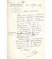 MASCART (Eleuthère). Ingénieur et météorologiste. Lettre autographe (E 10791)