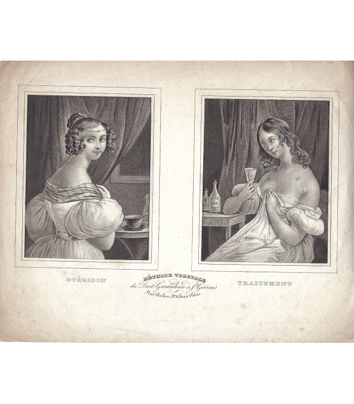 SYPHILIS - Certificat de contamination. Pièce Autographe (E 10797)