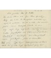 KOKOSCHKA Oscar, peintre. Lettre Autographe (G 4299)