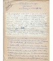 ROUSSEL Albert,  compositeur. Manuscrit autographe sur sa IV symphonie (Réf. G 5415)