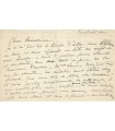 HERSCHER-CLEMENT, compositrice et pianiste. Lettre Autographe (E 10739)