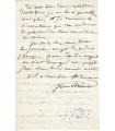 BREMOND Jean-François, peintre. 2 Lettres Autographes (E 10804)