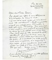 PILLOIS Jacques, compositeur. Lettre Autographe Signée (G 6180)