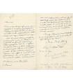 HELBIG Jules, peintre belge. Lettre Autographe (E 10811)