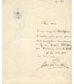 PAINLEVE Jean, cinéaste, biologiste. Lettre Autographe (E 10816)