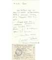 TAILHADE Laurent, écrivain libertaire. Lettre Autographe (E 10818)
