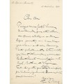 LE BORNE Fernand, compositeur, critique musical et chef d'orchestre. Lettre autographe (G 6172)