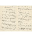 DINET Etienne, peintre orientaliste, lettre autographe (G 3074)