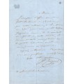 COIGNET Jules, peintre. Lettre autographe (E 10840)