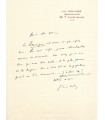 GERALDY Paul, poète. Lettre Autographe (E 10808)