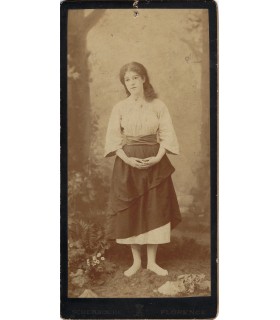NEVADA Emma, soprano américaine. Photographie avec dédicace autographe(E 10809)