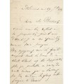 THERESA, chanteuse de cabaret. Lettre Autographe ( G 6182)