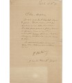 VERLAINE Paul, poète. Lettre Autographe (G 6185)