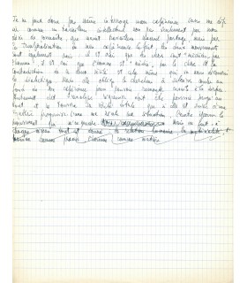 SARTRE Jean-Paul, philosophe, écrivain. Manuscrit Autographe (G 5797)