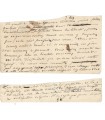 SAND George, romancière et dramaturge. Fragment manuscrit Autographe (E 10856)