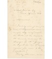 LIONNET Hippolyte, acteur et chanteur. Lettre Autographe (G 6173)