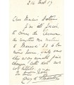 HARDELOT (Guy d'), compositrice et pianiste. Lettre autographe (G 1695)