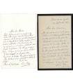 BLANC Louis, homme politique. 2 Lettres Autographes (E 10875)