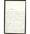 LECOQ Charles, compositeur. Lettre Autographe (G 3392)