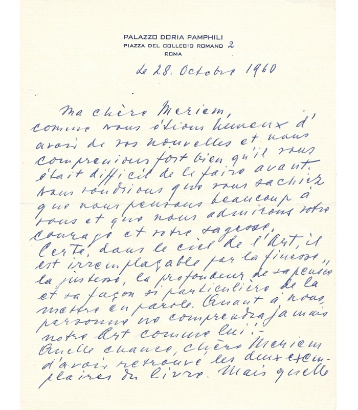 SAKHAROFF (Clotilde), danseuse expressionniste allemande. Carte autographe (G 997)