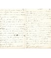 JOHANNOT Tony, peintre. Lettre Autographe (G 4737)