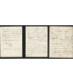 HENRY (Gustave), peintre, graveur et aquarelliste. Lettre Autographe (G 4618)