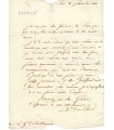 CLARKE (Henri), général, comte d'Hunebourg, duc de Feltre. Lettre autographe (G 1495)