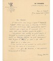MAULNIER Thierry, écrivain. Lettre Autographe (G 2835)
