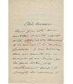 COLLIN Charles-René, organiste. 2 Lettres Autographes et Télégramme Signé (G 4732)