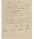 COMETTANT Oscar, pianiste. Billet Autographe (G 4731)