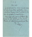 DUBOIS Théodore, compositeur. Lettre Autographe (G 2559)