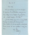 DUBOIS Théodore, compositeur. Lettre Autographe (G 2560)