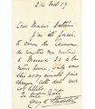 HARDELOT (Helen Guy, dit Guy d'), compositrice et pianiste. Lettre autographe (G 1695)