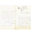 HEBERT (Ernest), peintre, grand prix de Rome en 1839. Lettre autographe (G 2753)