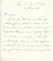 BERGSON Henri, philosophe. Lettre Autographe (G 3742)