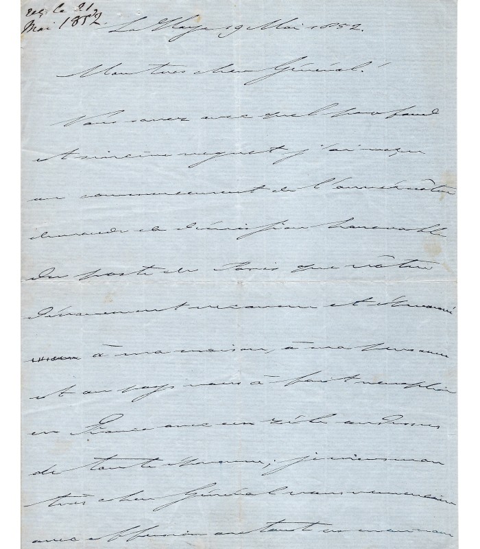 GUILLAUME III, roi des Pays Bas.   Lettre Autographe (E 10923)