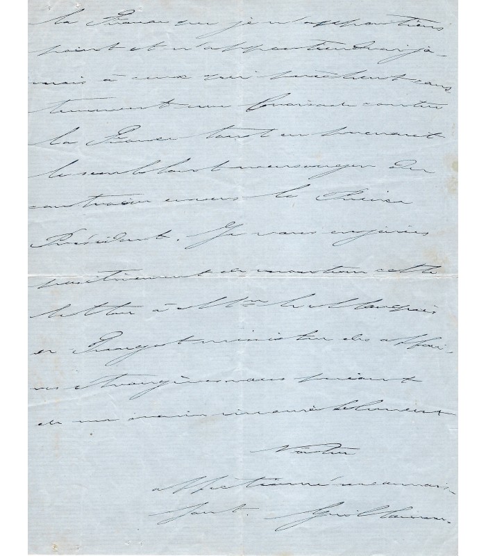 GUILLAUME III, roi des Pays Bas.   Lettre Autographe (E 10923)