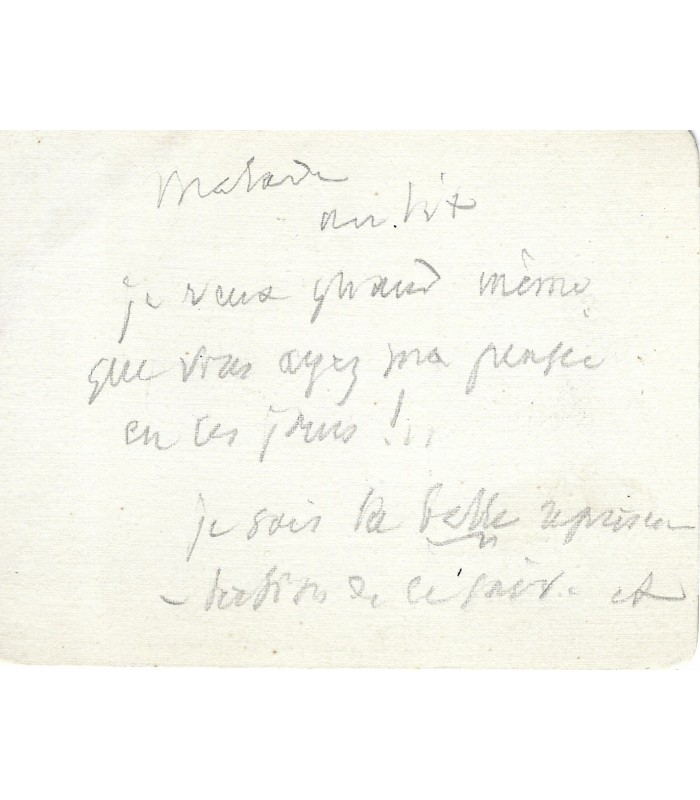 MASSENET Jules, compositeur.  2 Lettres et 1 carte Autographes (E 10914)