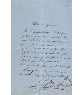 MONTIJO comtesse de Teba et de. 8 Lettres Autographes et Lettre Signée. (E 10915)