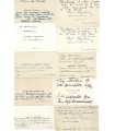 LEROI Pierre, violoniste et critique musical. 35 cartes de visite (E 10925)