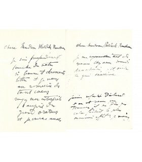 HENNER Jean-Jacques, peintre. 26 Lettres Autographes (G 1297)