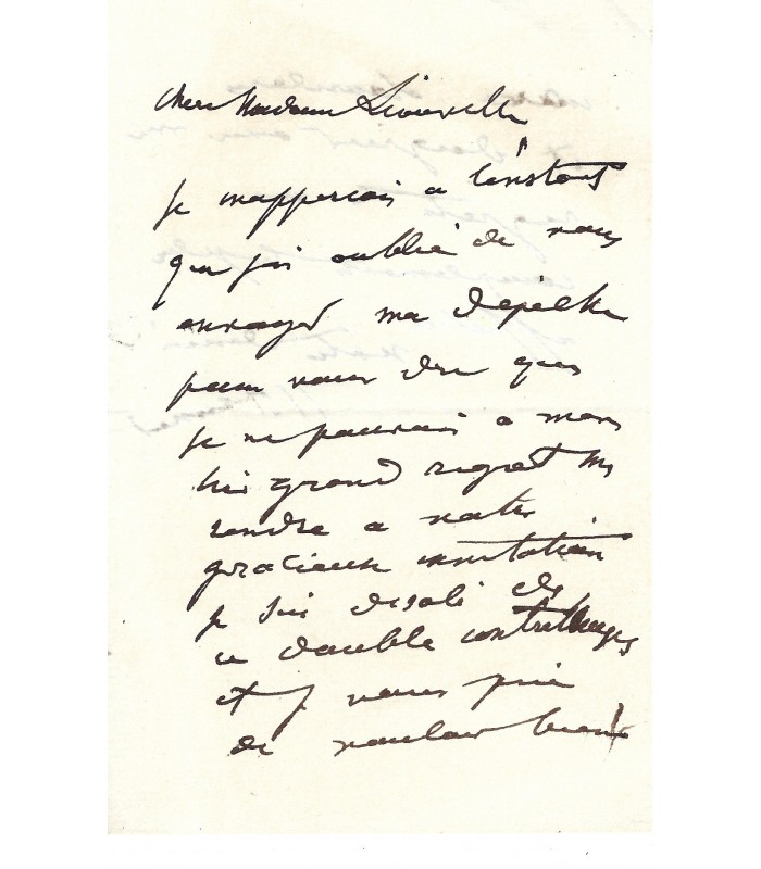 HENNER Jean-Jacques, peintre. 26 Lettres Autographes (G 1297)