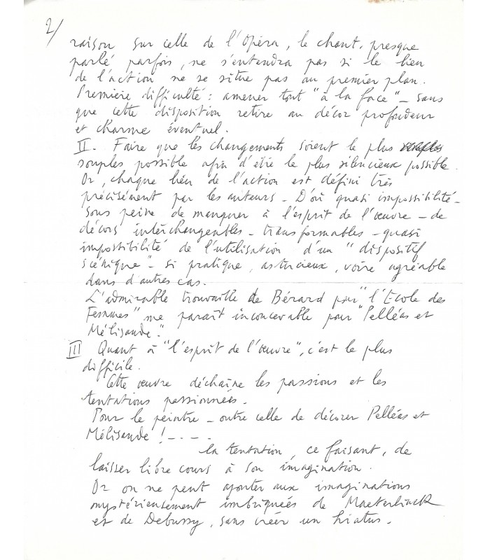 [DEBUSSY Claude] 14 Lettres Autographes de différentes personnalités  (E 10927)