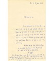 QUEFFELEC Henri, écrivain. Lettre Autographe (G 4945)